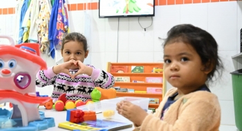 Goiânia inova com horário especial de Cmei para atender famílias que iniciam trabalho de madrugada
